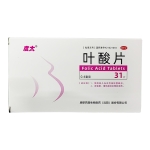 度太  叶酸片  0.4mg*31片